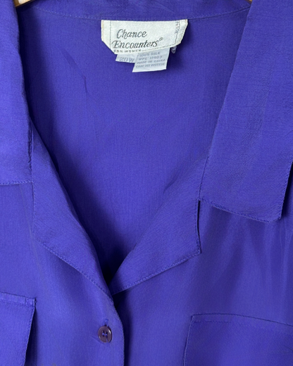 Chance Encounters Pure Silk Blouse