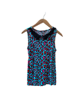 George. Collar DetailingLeopard Tank Top Small
