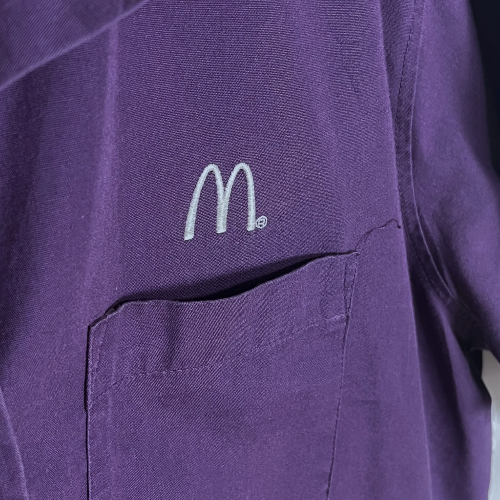 Purple McDonald’s Shirt Large