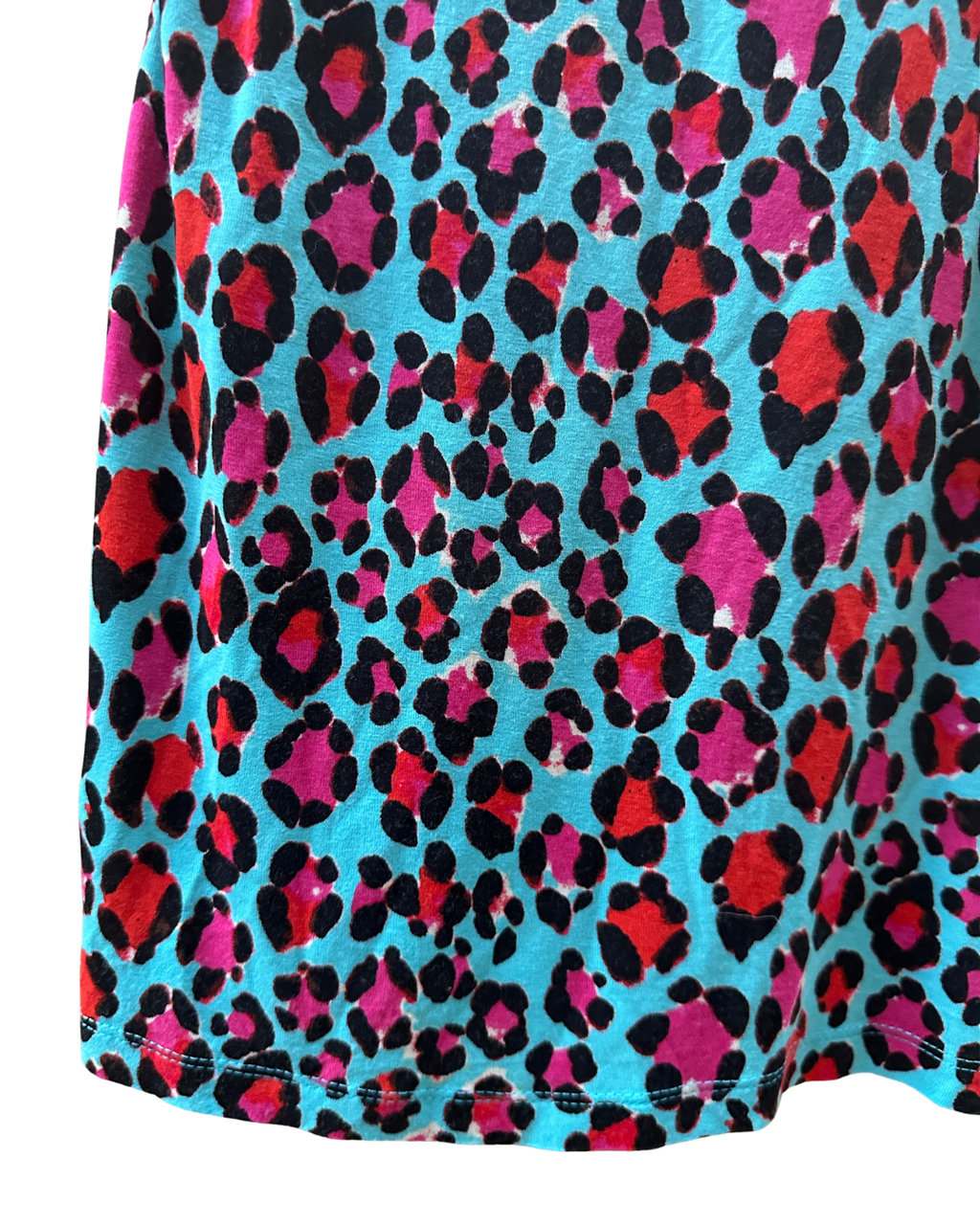 George. Collar DetailingLeopard Tank Top Small