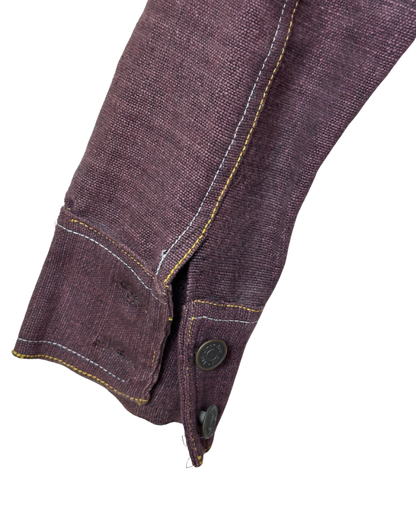 Vintage Embroidered Denim Jacket - Women's Small