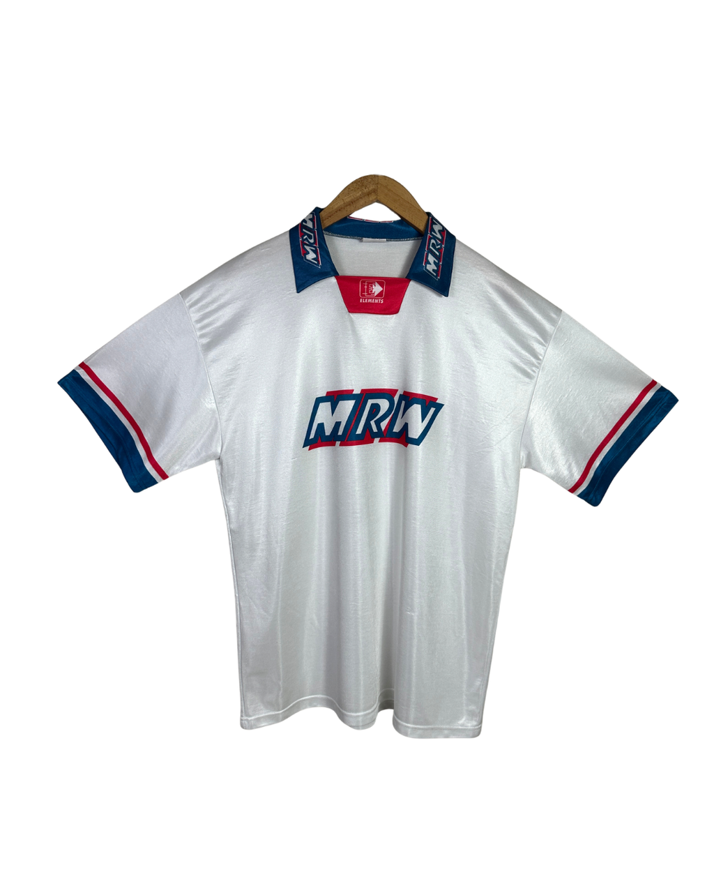 Vintage 90s Elements "MRW" Sponsor Sports Jersey