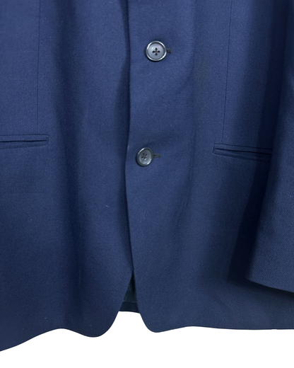 Vintage UNAG 1976 Navy Blue Blazer - Virgin Wool Blend