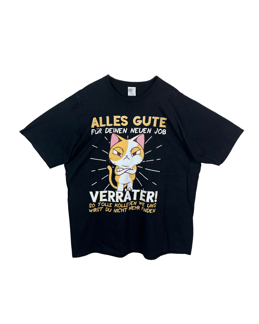 "Alles Gute Verräter" Grumpy Cat Graphic T-Shirt