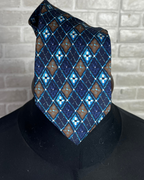 Striped necktie