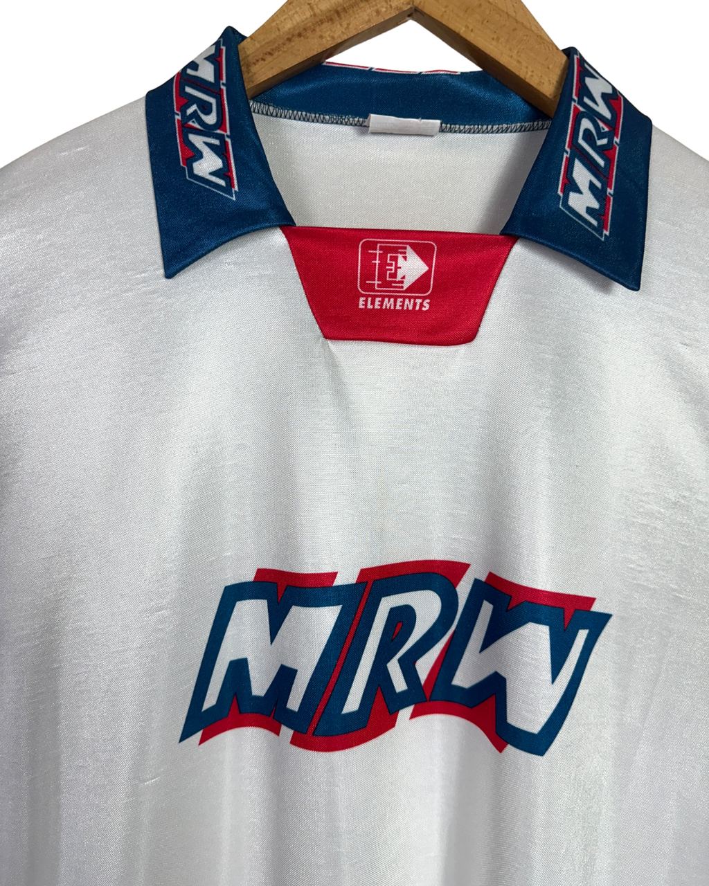 Vintage 90s Elements "MRW" Sponsor Sports Jersey