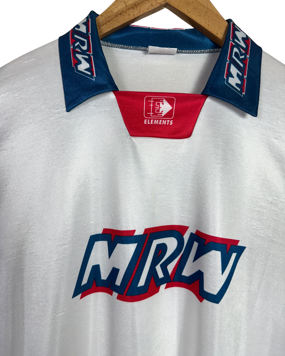 Vintage 90s Elements "MRW" Sponsor Sports Jersey