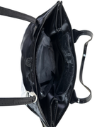 NWT Kurt Geiger Black Nylon & Patent Shopper Tote (With Dust Bag)
