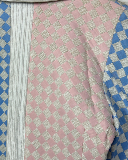Vintage Checkered Blazer Small