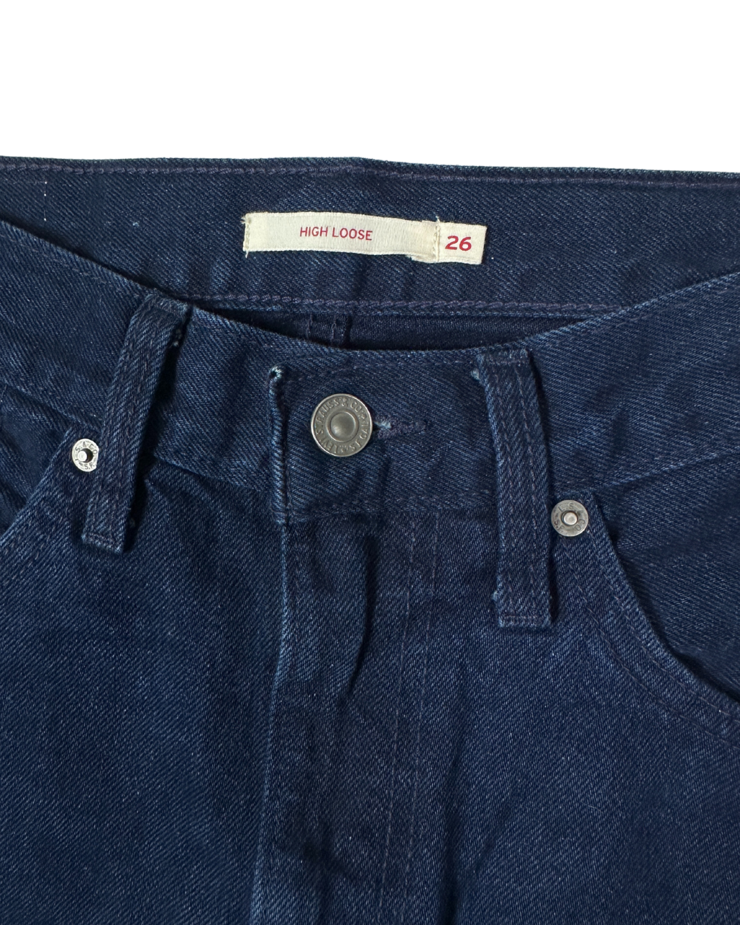 Levi's Wellthread High Loose Jeans - Eco Denim Women's W26 L33