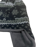 Nordic Snowflake Earflap Beanie