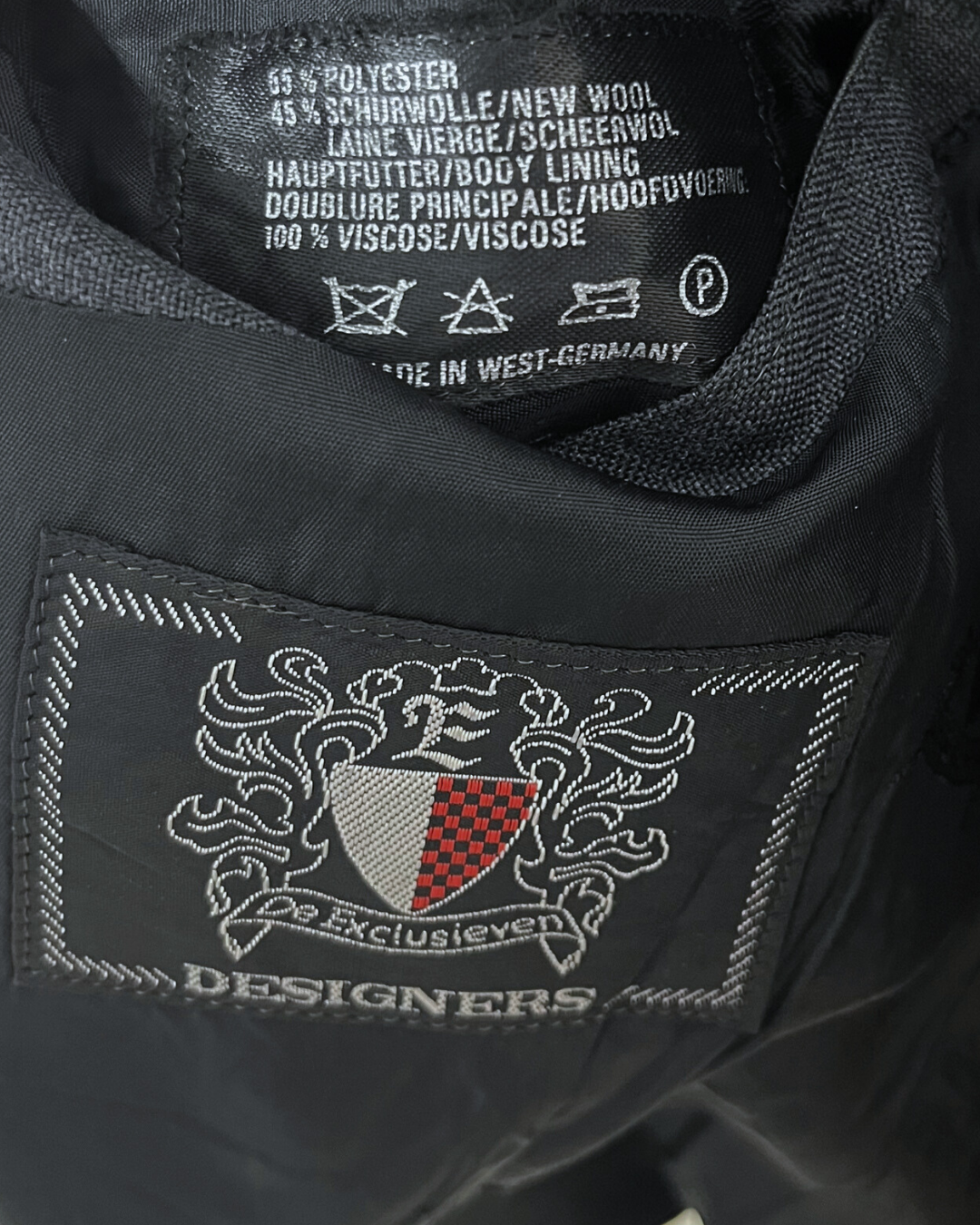 Vintage Kuppers Wool Blend Blazer Made in West Germany