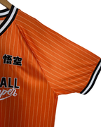Dragon Ball Super "Goku 59" Orange Pinstripe V-Neck Jersey