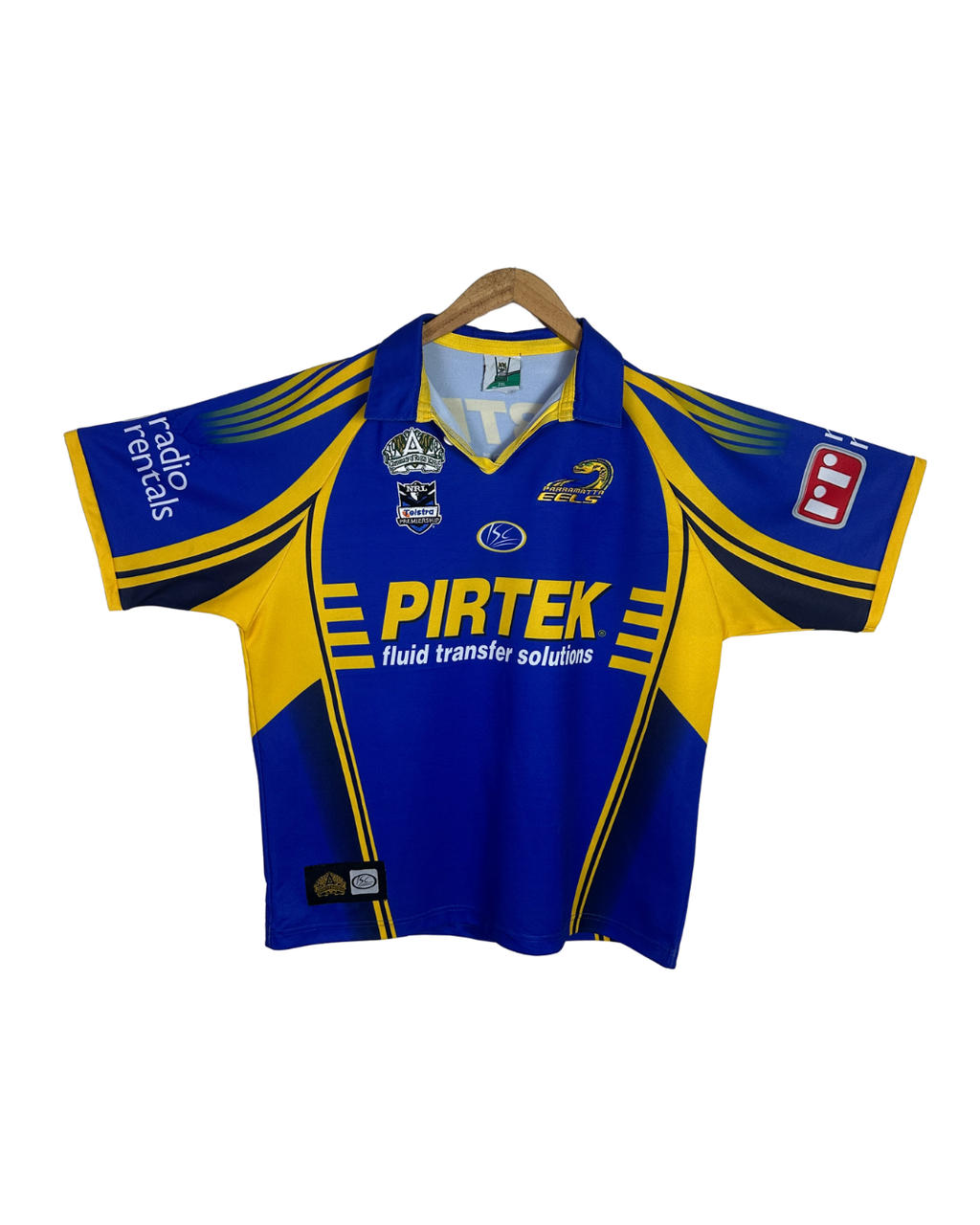 Vintage 2008 Parramatta Eels ISC Centenary Home Rugby Jersey