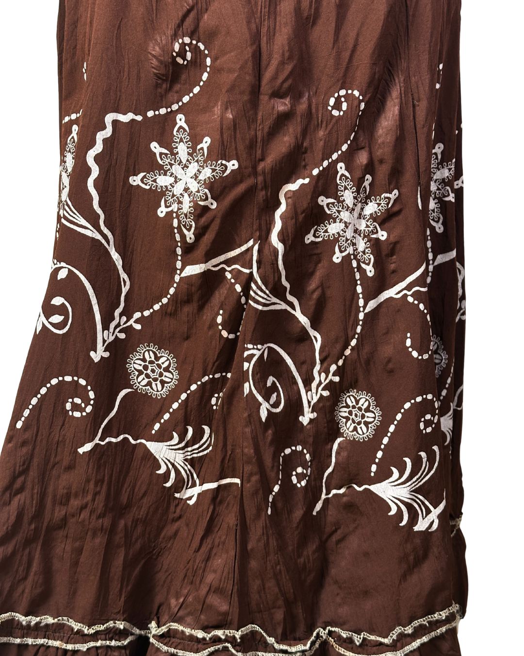 Maxi Floral Layered Skirt