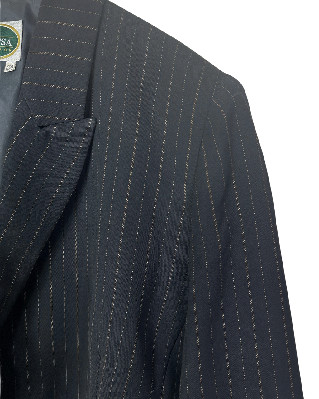 Vintage Pinstripe Ragussa Blazer