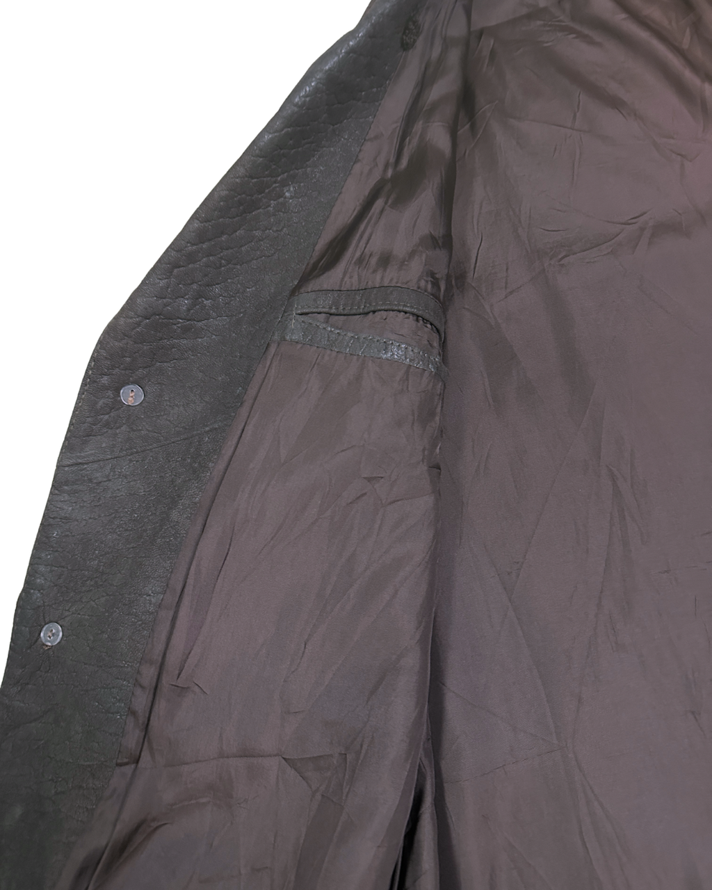 Vintage Silberdistel Genuine Leather Brown Jacket - Large