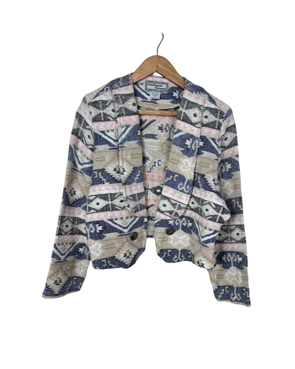 South West Canyon Tribal Print Women's Jacket XL