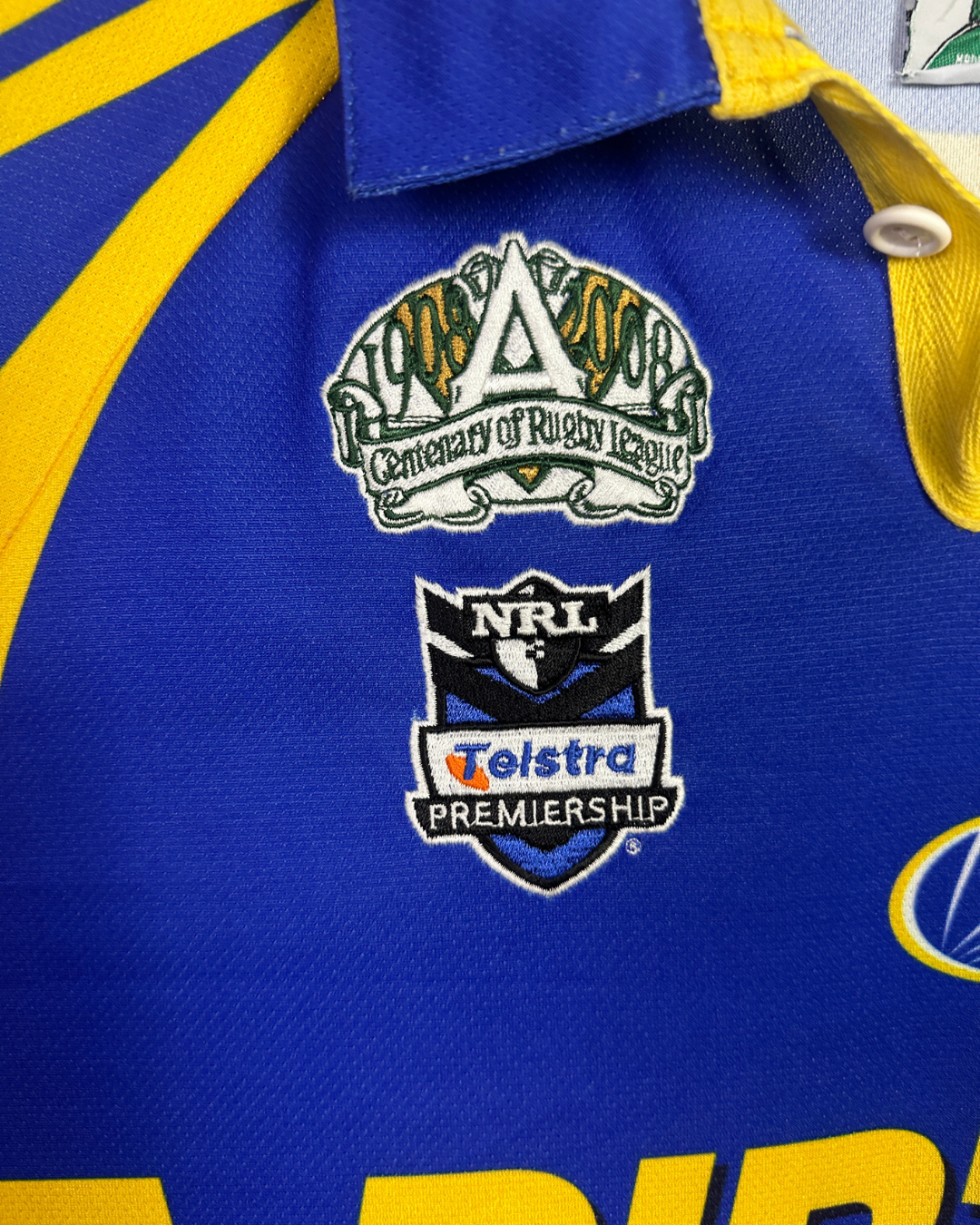Vintage 2008 Parramatta Eels ISC Centenary Home Rugby Jersey