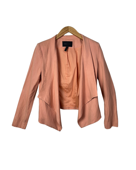 BCBG Maxazria Open Front Women's Light Blazer Small