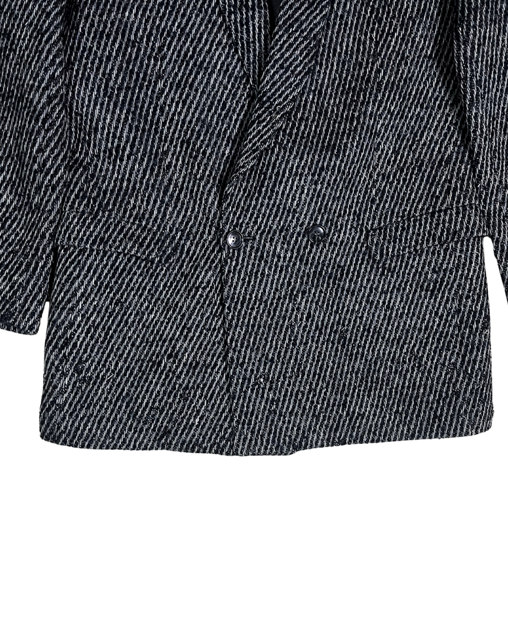 Van Gils Pure Virgin Wool Double Breasted Blazer - Small