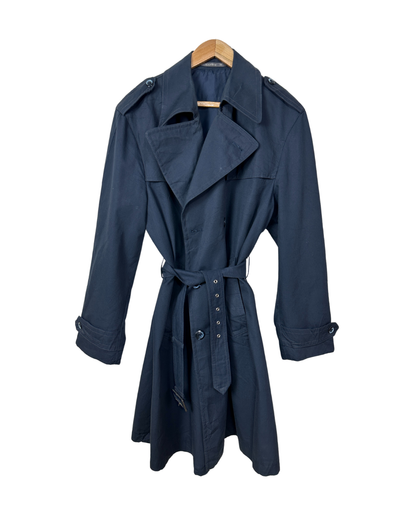 Navy Trench Coat Medium