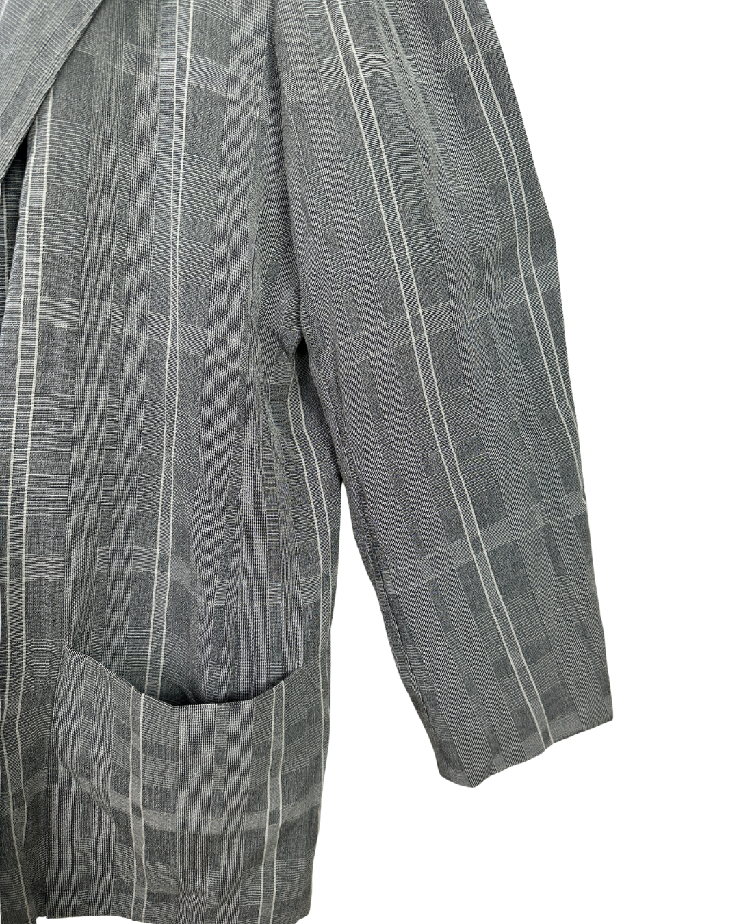 O-Batel Lightweight Plaid Women's Shirt-Blazer