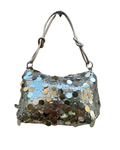 Y2K Sequin Gold Shoulder Bag