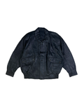 Vintage 90s Genuine Leather Jacket XL