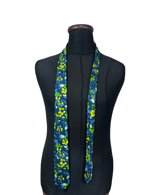 J.Ferrar Abstract Floral Necktie