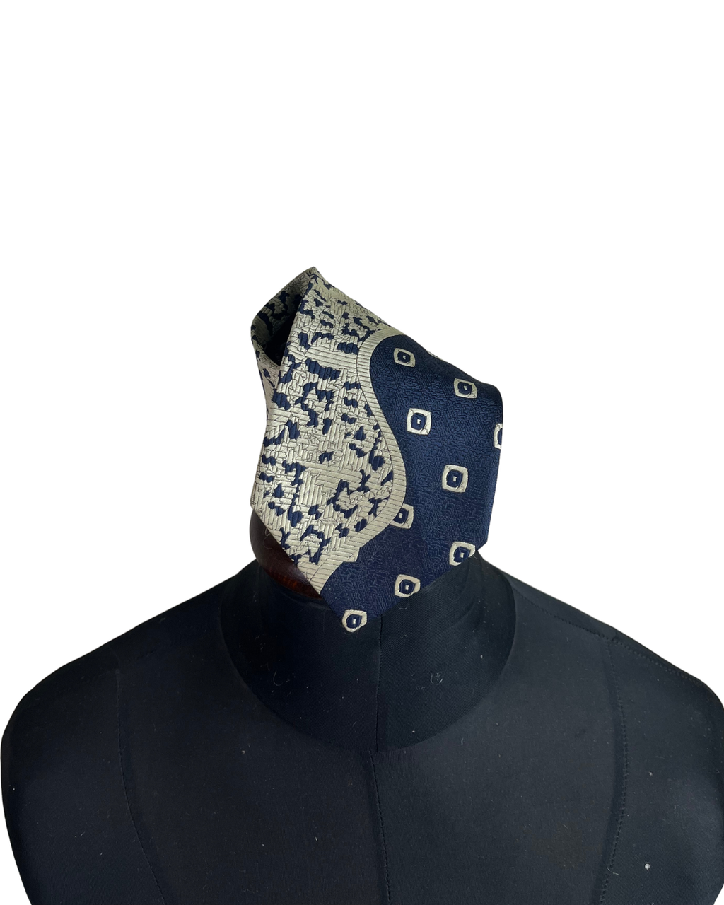 Patterned Polyester Necktie 10.5 cm