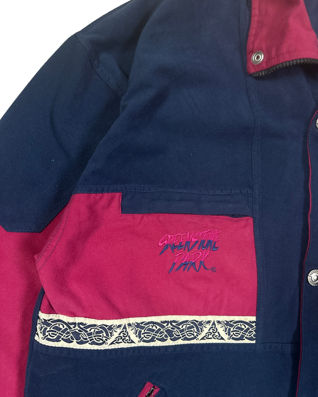 Vintage Greenstone Park Colorblock Jacket