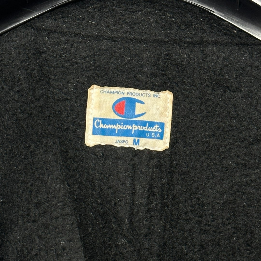 Vintage Champion  Fleece Lined Long Jacket L/XL