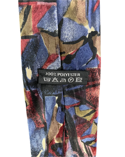 Abstract Print Necktie 8.5 cm