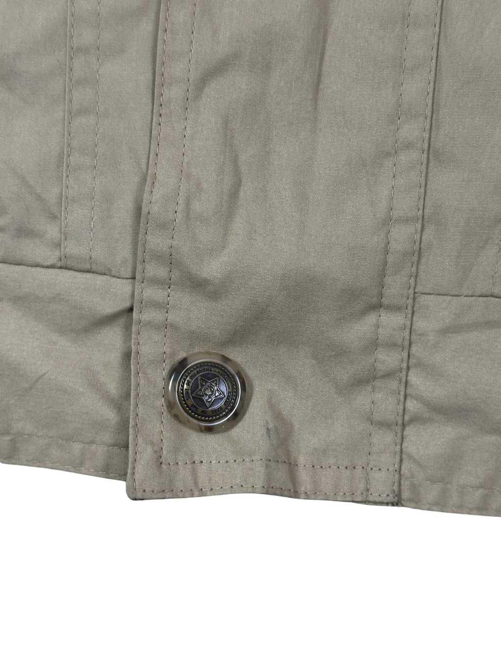 Vintage Two-Tone Utility Bomber Style Jacket - XL