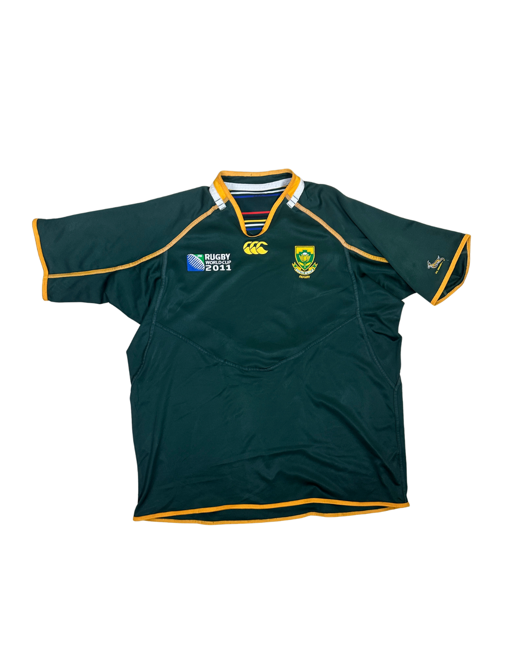 CANTERBURY South Africa 2011 Springboks Rugby World Cup Jersey