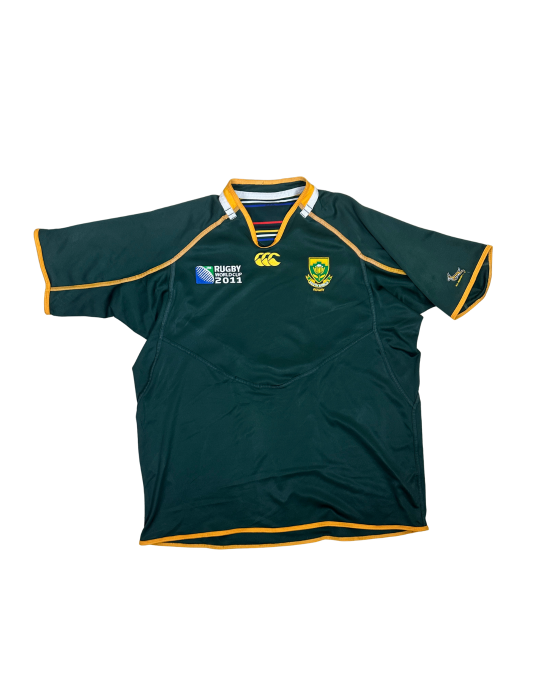 CANTERBURY South Africa 2011 Springboks Rugby World Cup Jersey