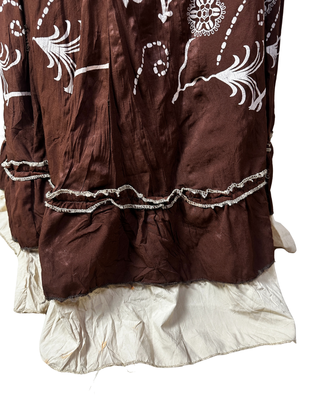 Maxi Floral Layered Skirt