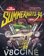 Street Machine Summernats V8CCINE Sublimated Polo Shirt