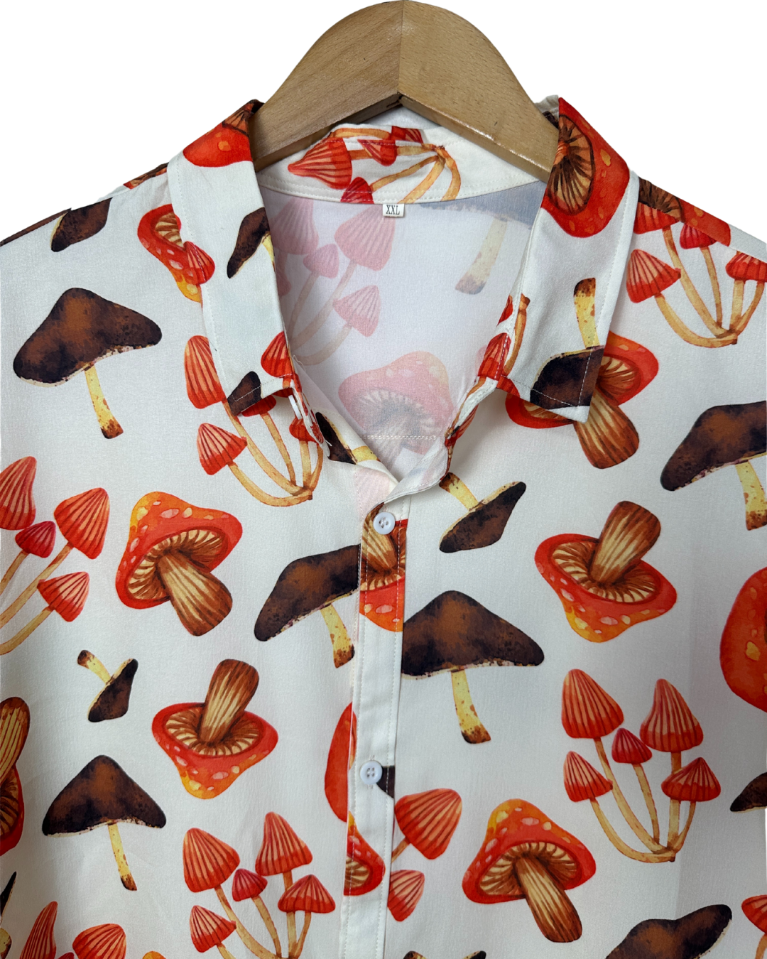 Shrooms Print Shirt XL