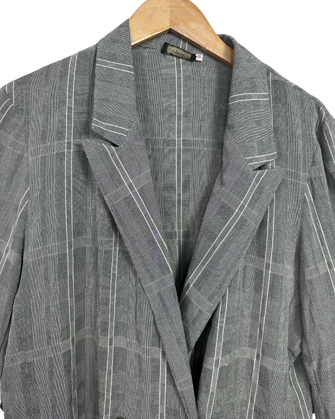 O-Batel Lightweight Plaid Women's Shirt-Blazer