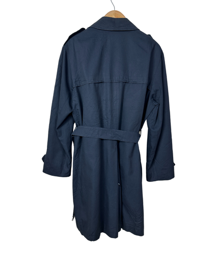 Navy Trench Coat Medium
