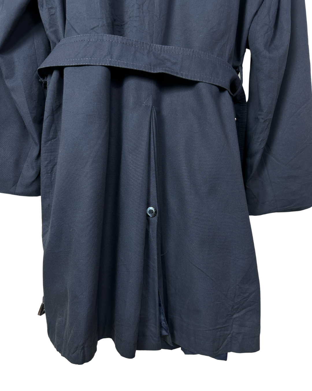 Navy Trench Coat Medium