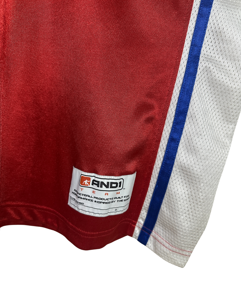 Vintage Early 2000s AND1 Croatia National Basketball Team Mate Skelin Warm-Up Shirt
