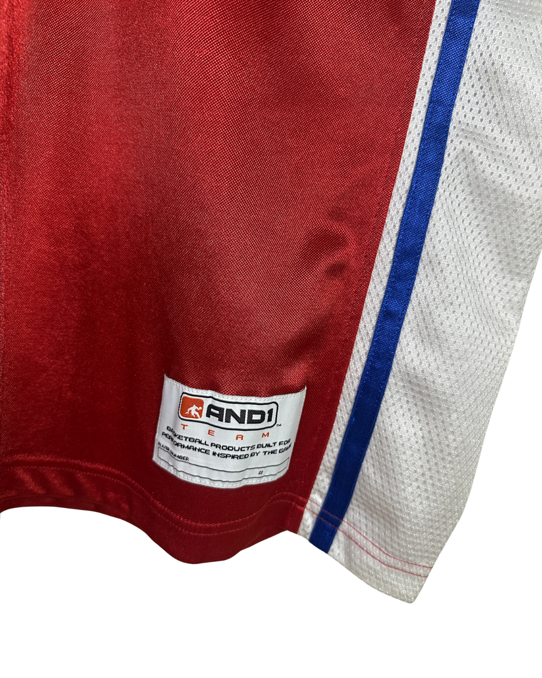 Vintage Early 2000s AND1 Croatia National Basketball Team Mate Skelin Warm-Up Shirt