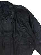 Vintage 90s Genuine Leather Jacket XL