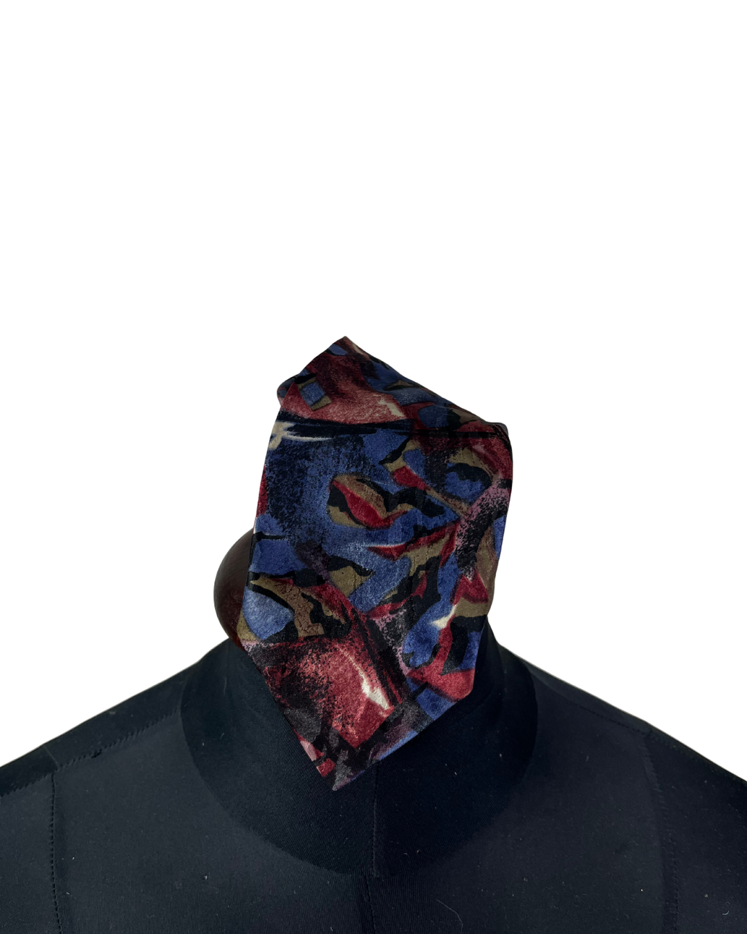 Abstract Print Necktie 8.5 cm