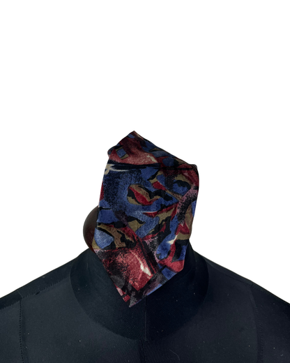 Abstract Print Necktie 8.5 cm