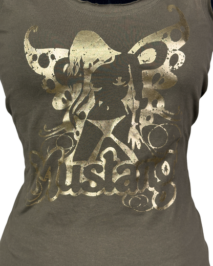 Mustang Graphic Tank Top Small