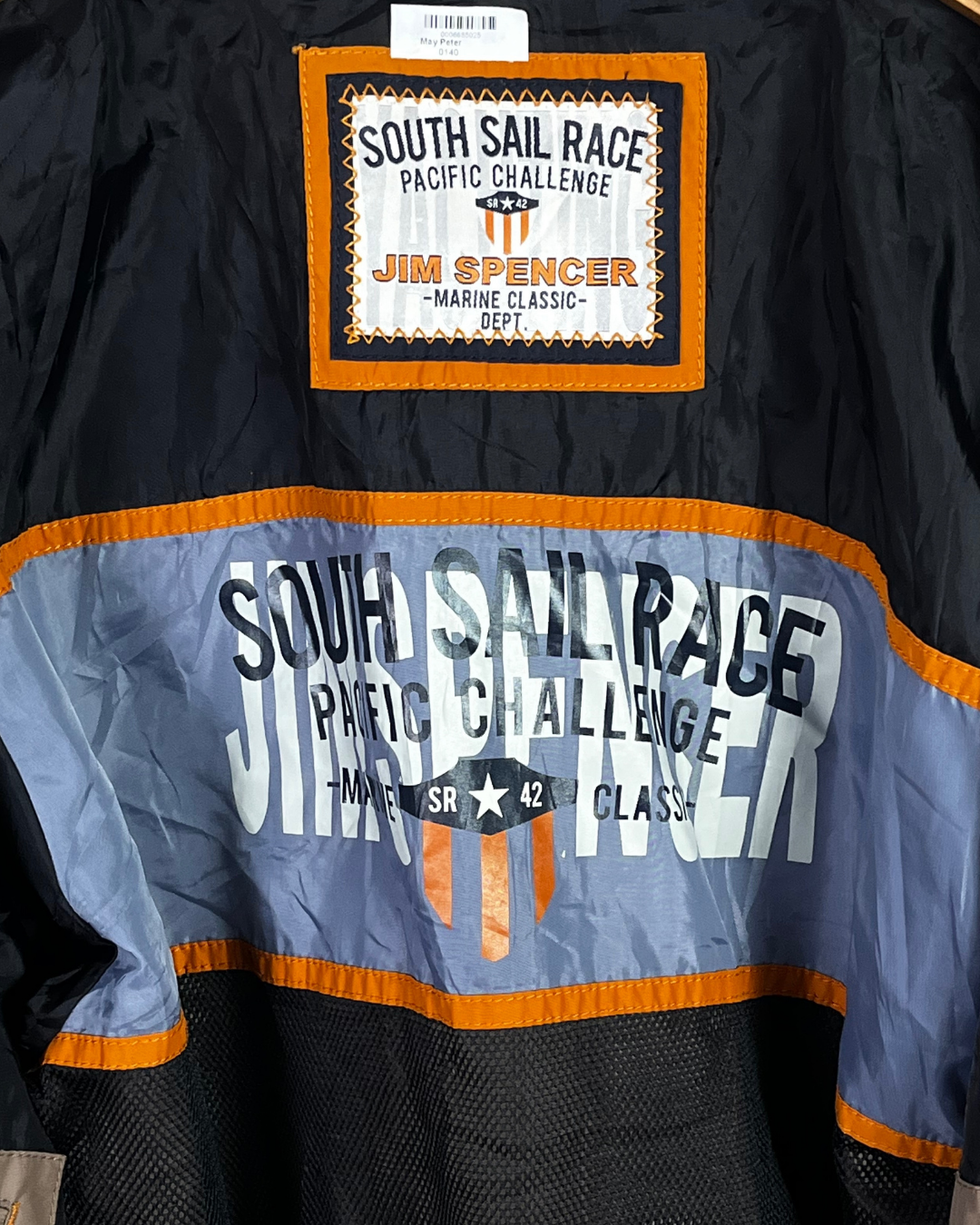 Jim Spencer South Sail Race jacket XL